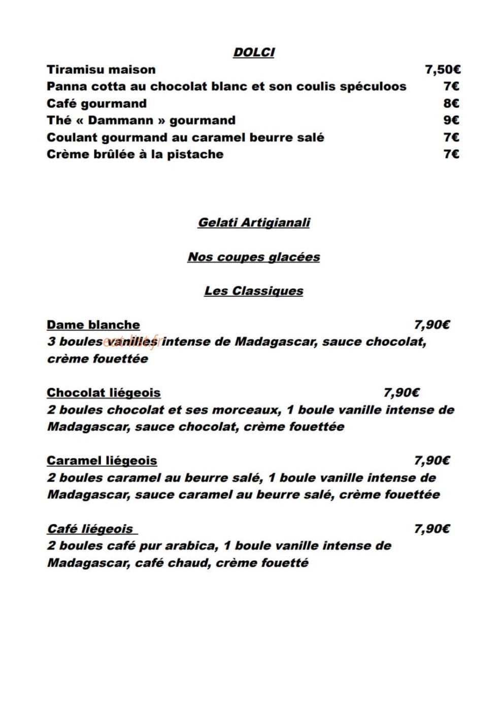 La delizia — carte page 6