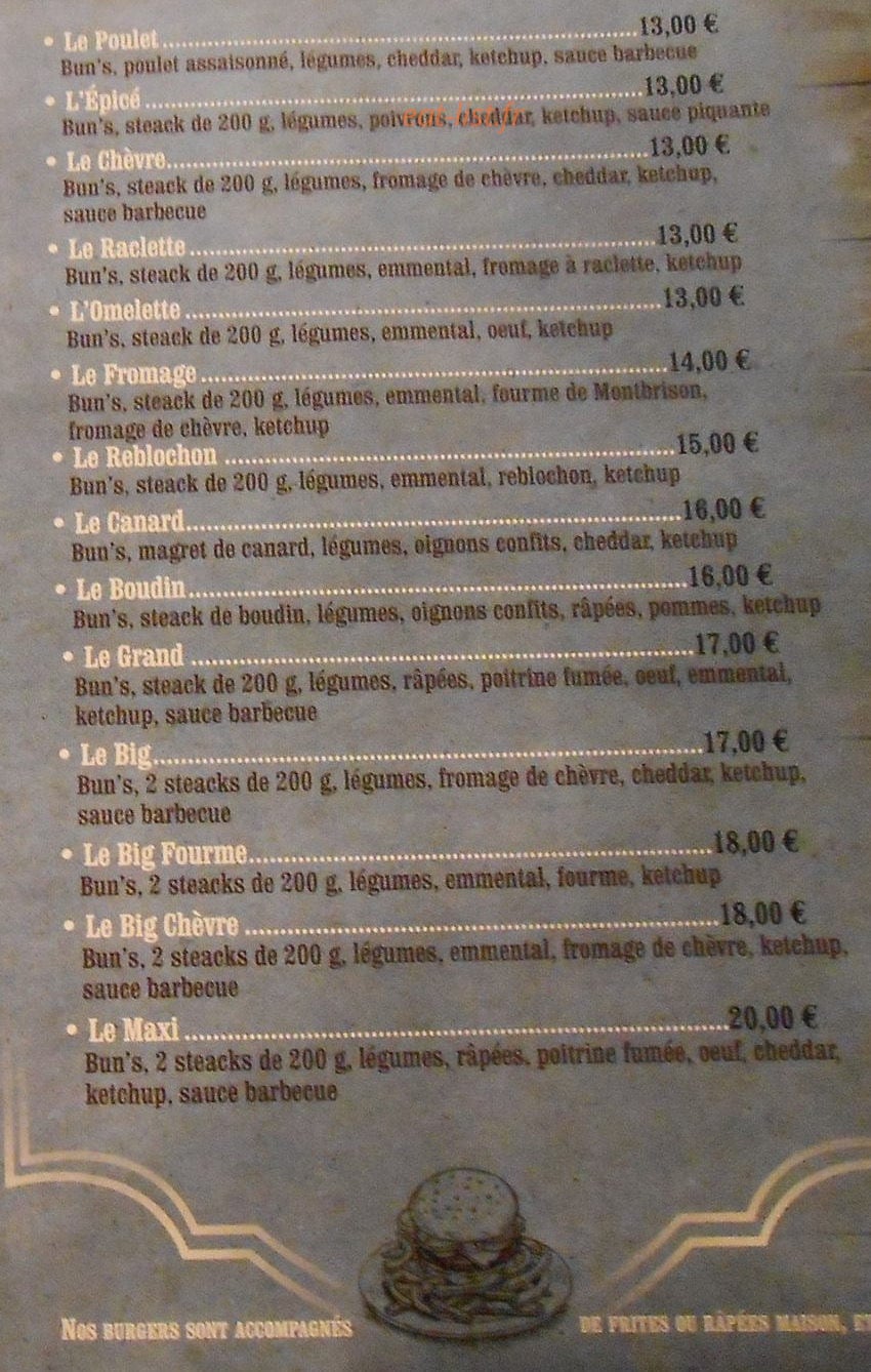 Burger et traditions — carte page 3