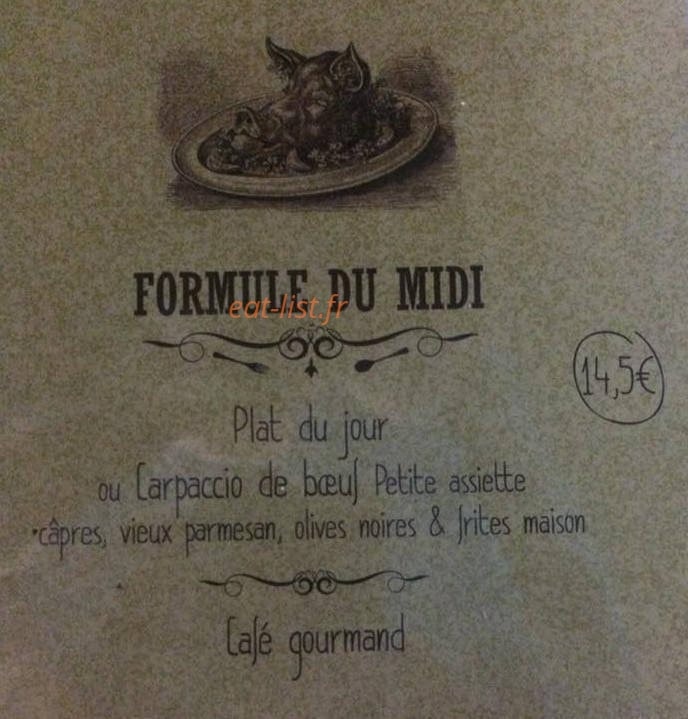 Cafe comptoir — carte page 8