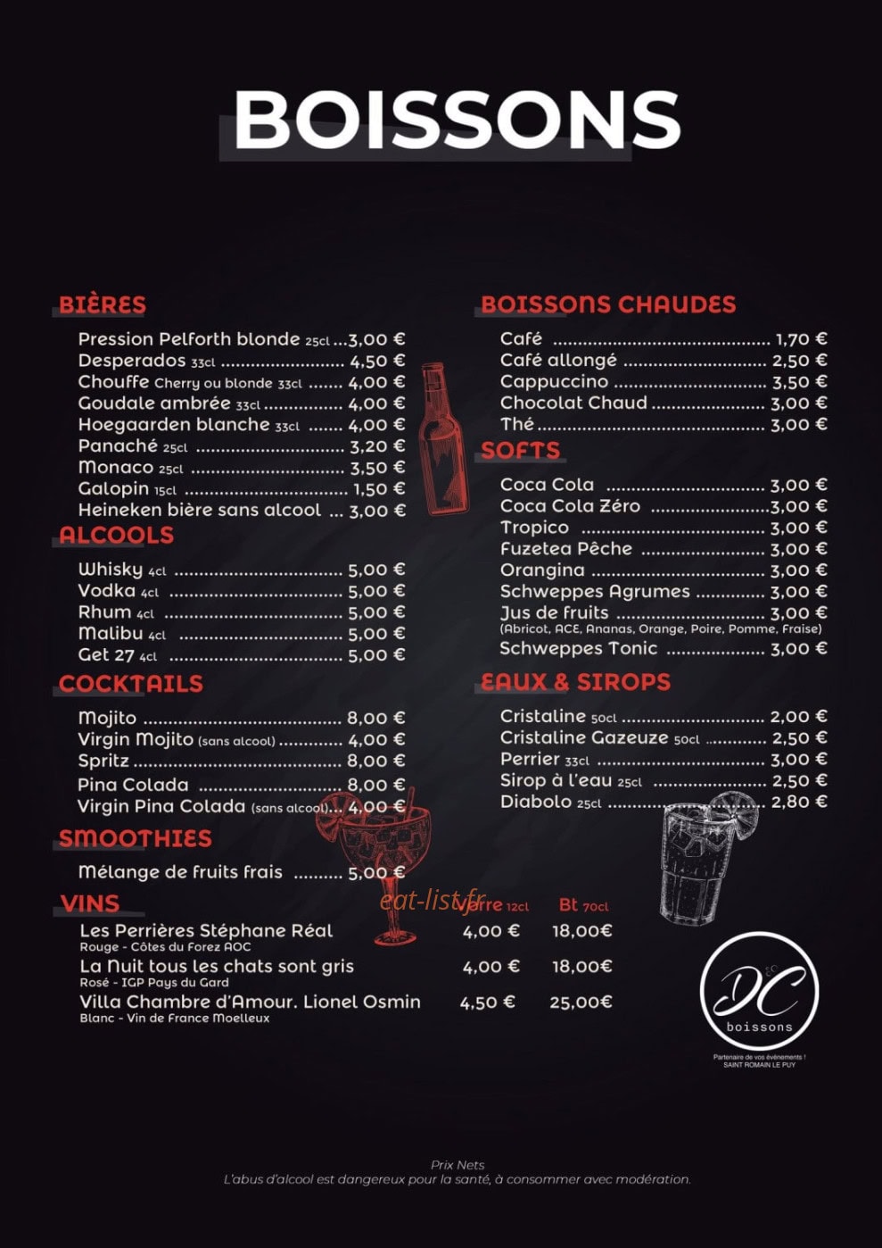Ciné Kafé — carte page 2