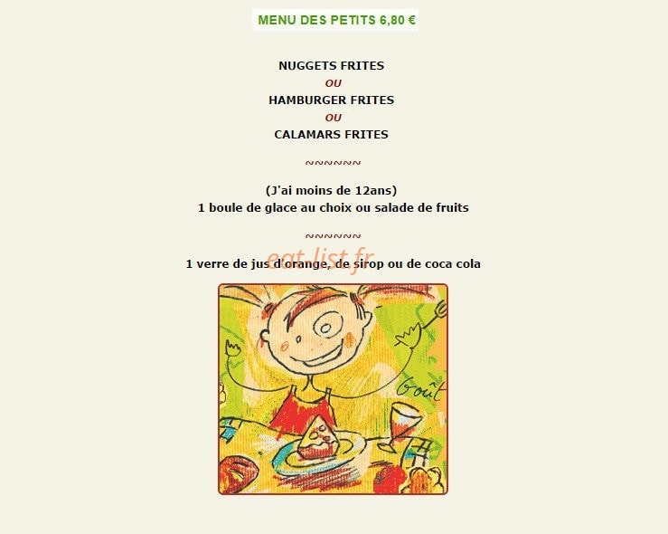 Le Cactus — carte page 1