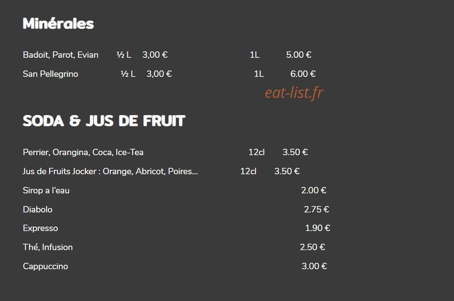 Le pass'plat — carte page 7