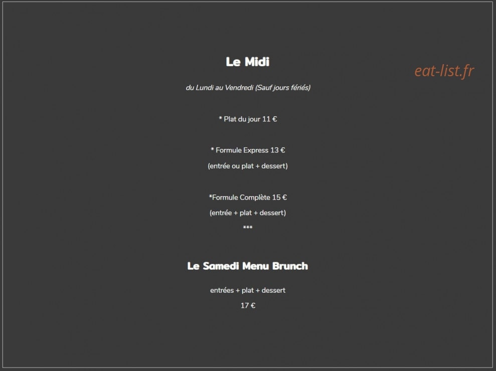 Le pass'plat — carte page 4