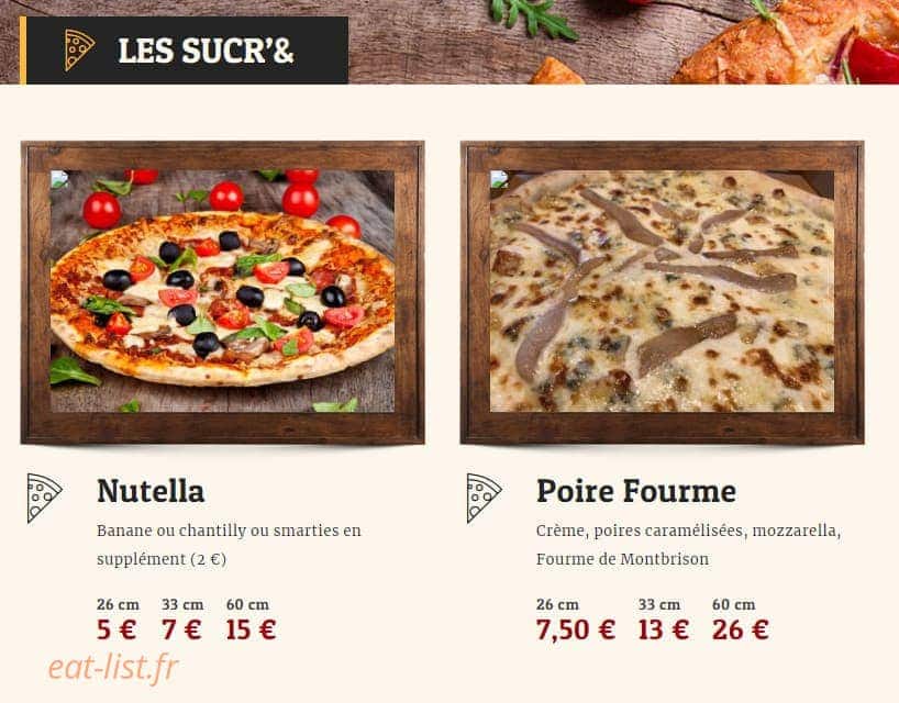 Pizz'a vitto — carte page 5