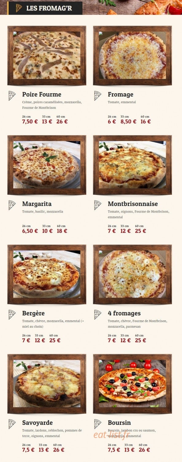 Pizz'a vitto — carte page 1