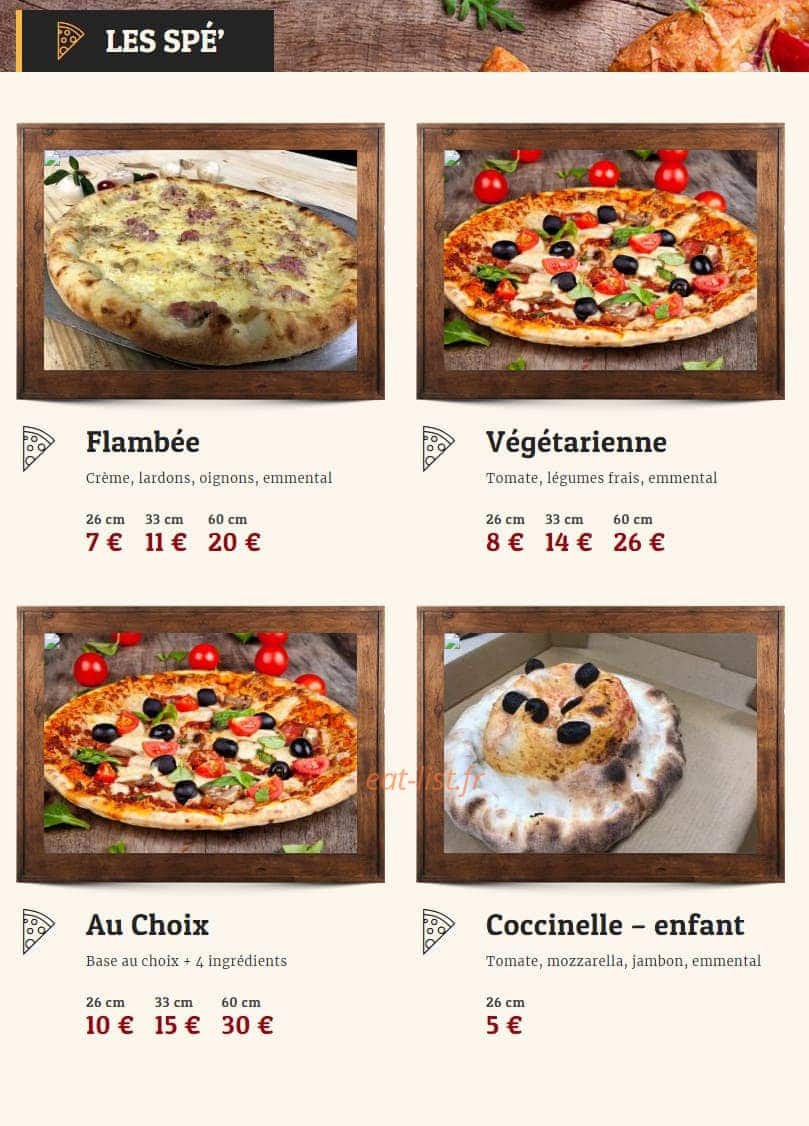 Pizz'a vitto — carte page 4