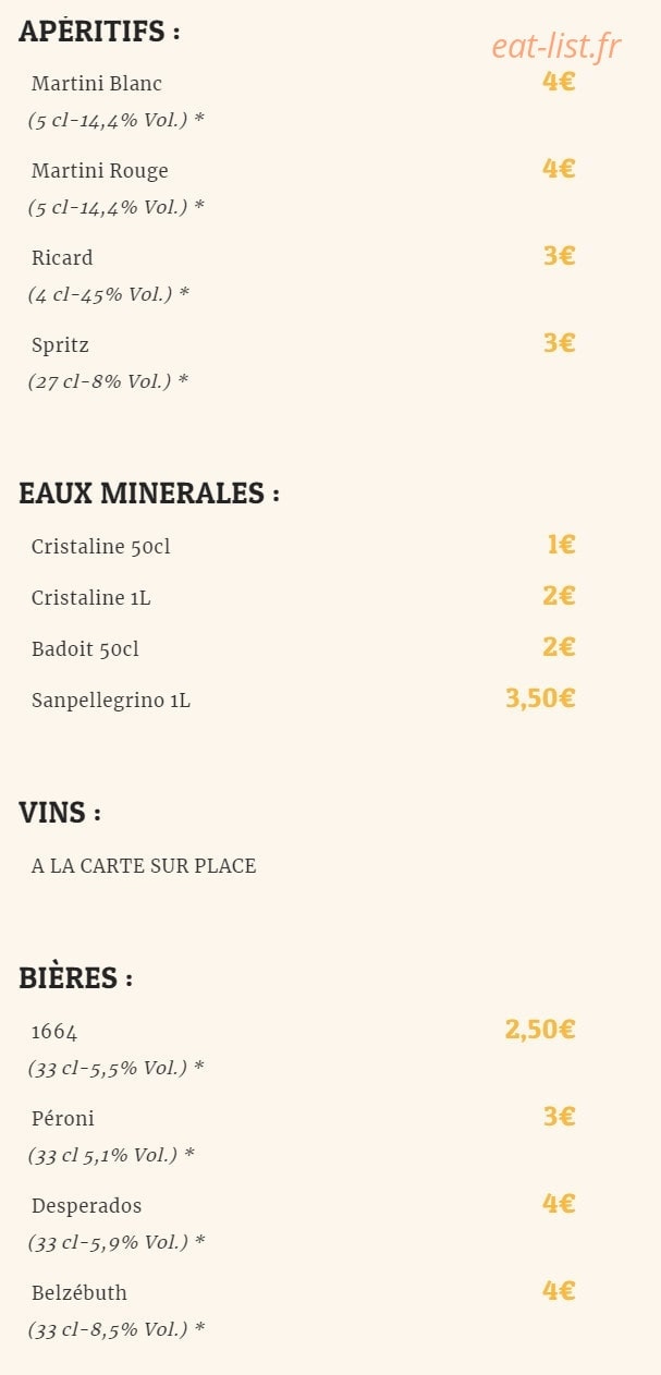 Pizz'a vitto — carte page 7