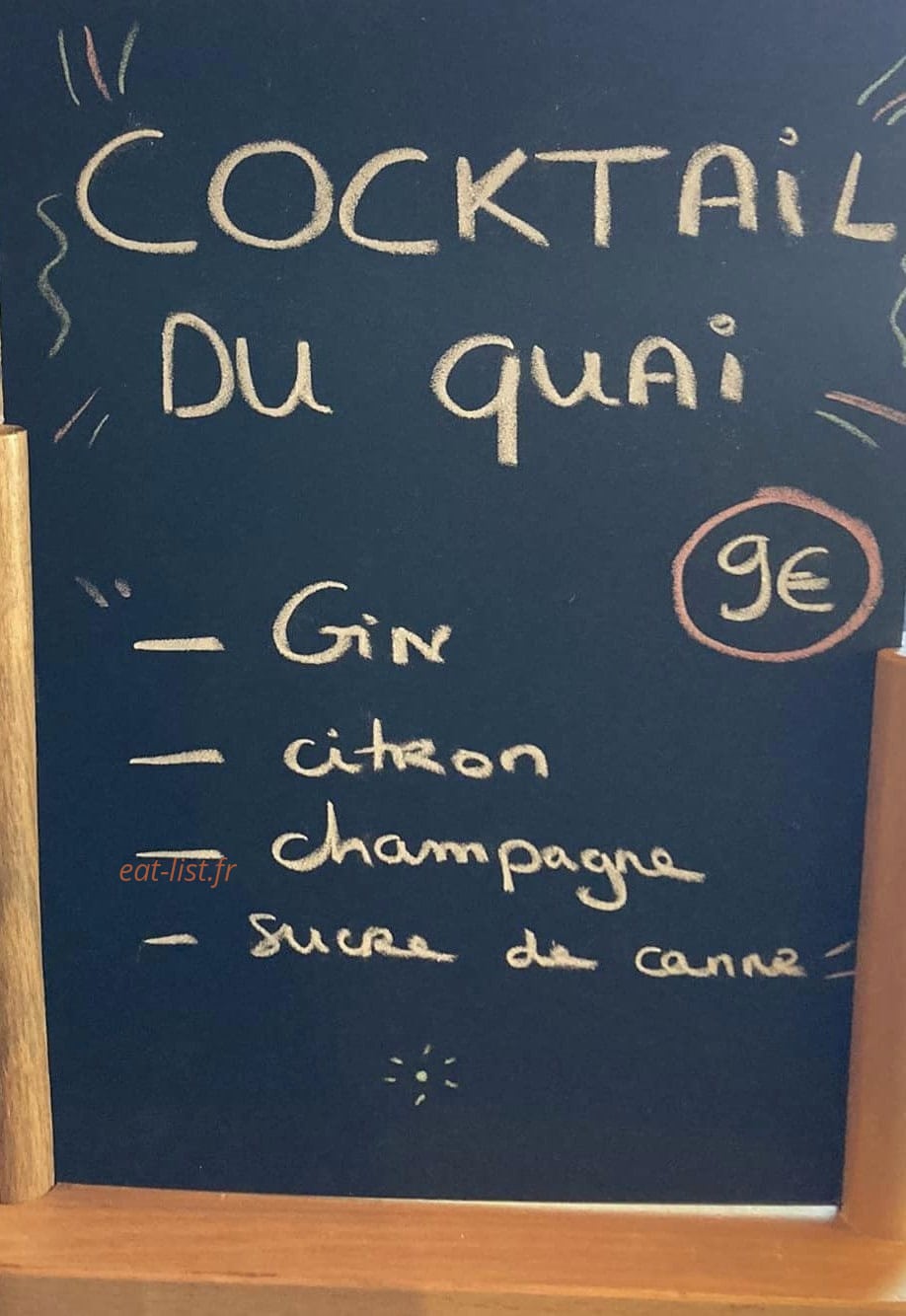 Quai Numéro Vin — carte page 1