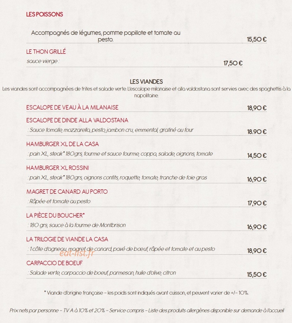 La casa — carte page 11