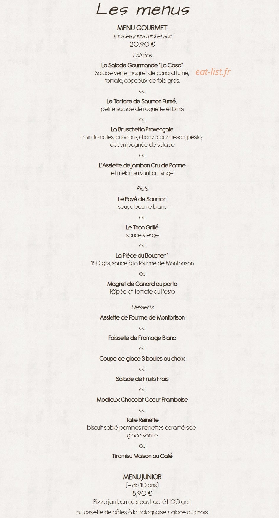 La casa — carte page 1