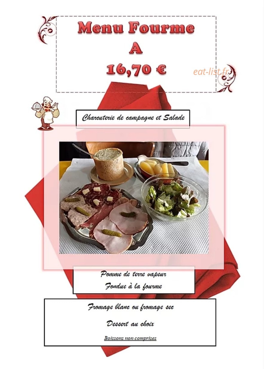 Auberge De conol — carte page 3