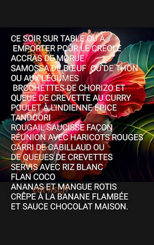 L'Auberge d'Ici et d'Ailleurs — carte page 1