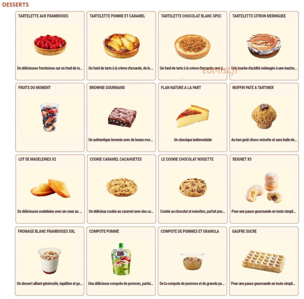 Pomme de Pain — carte page 6