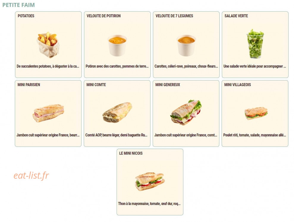 Pomme de Pain — carte page 7