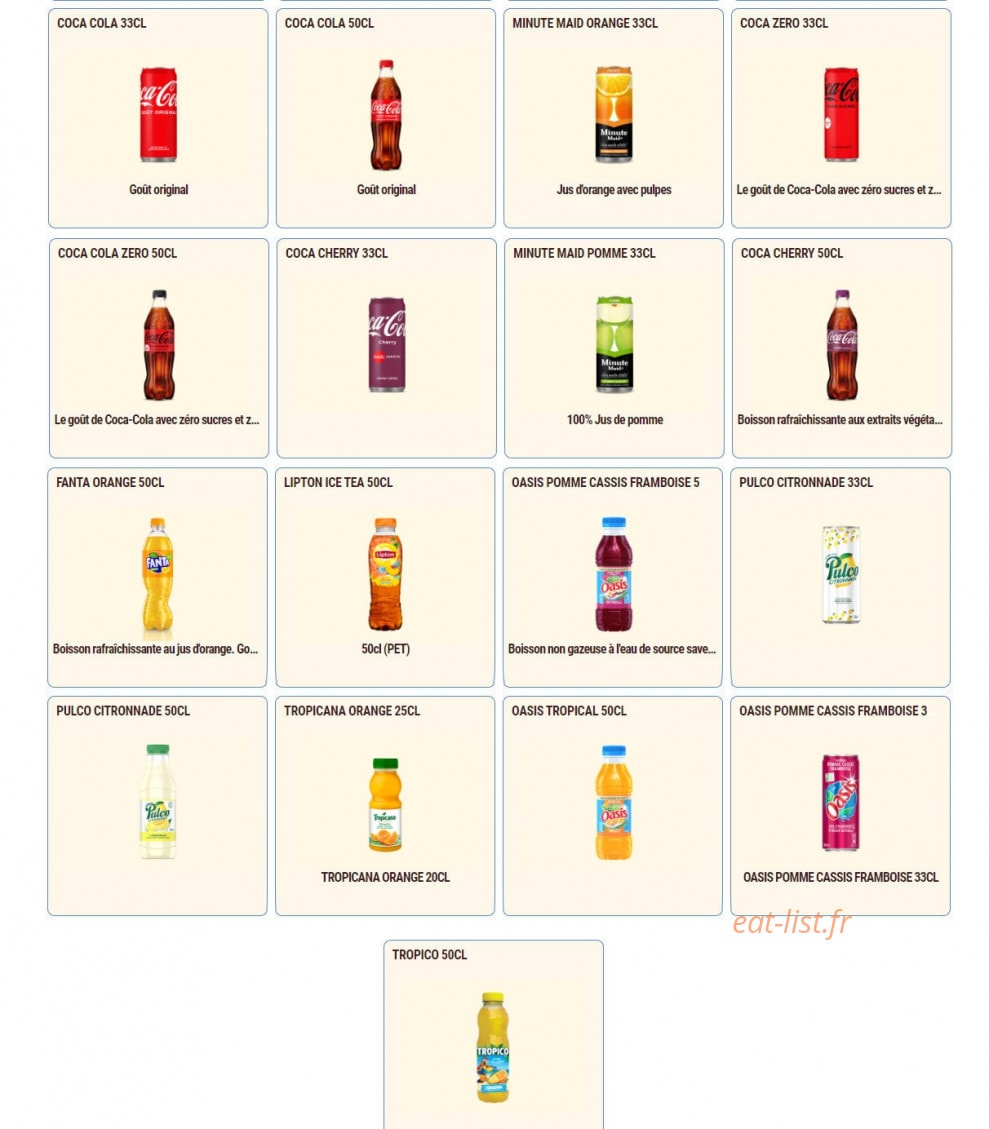 Pomme de Pain — carte page 9