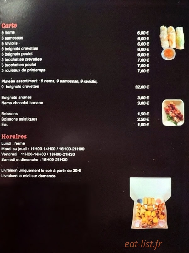 Tata Nouilles — carte page 2