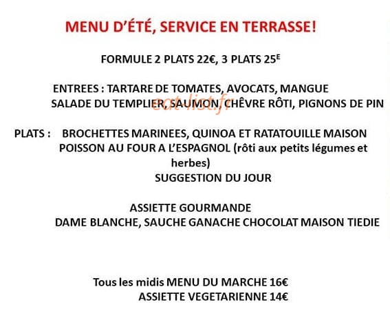 Le Templier — carte page 1
