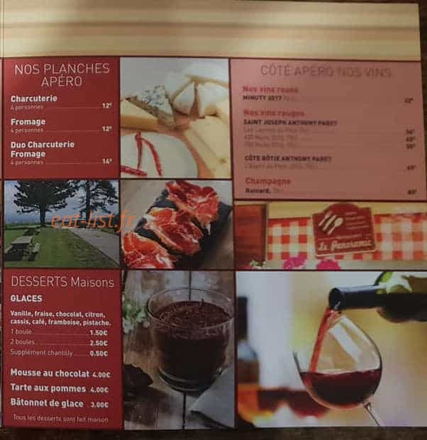 Le Panoramic — carte page 2