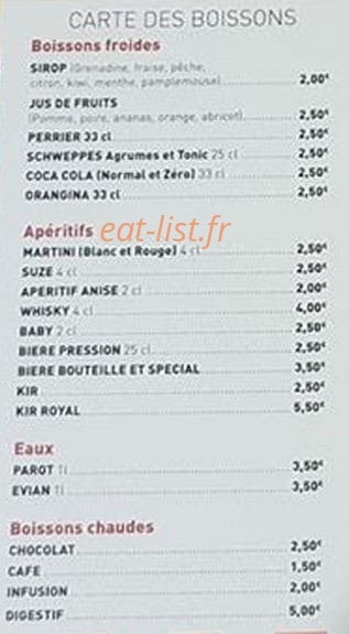 Le Panoramic — carte page 3