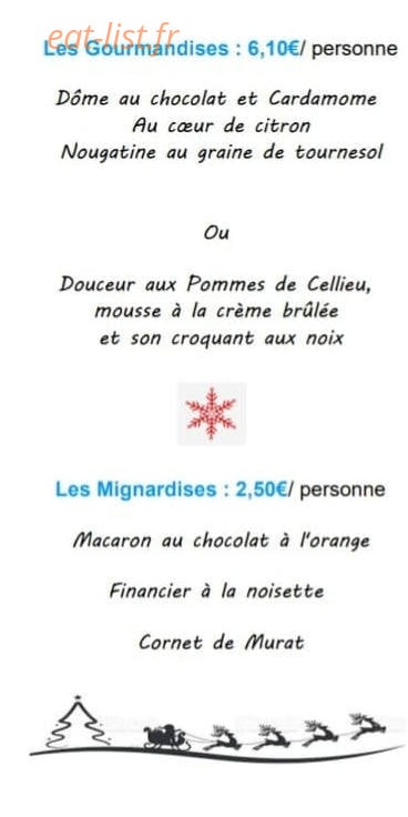 La Table Des Champs — carte page 3