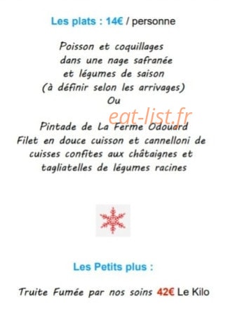 La Table Des Champs — carte page 2