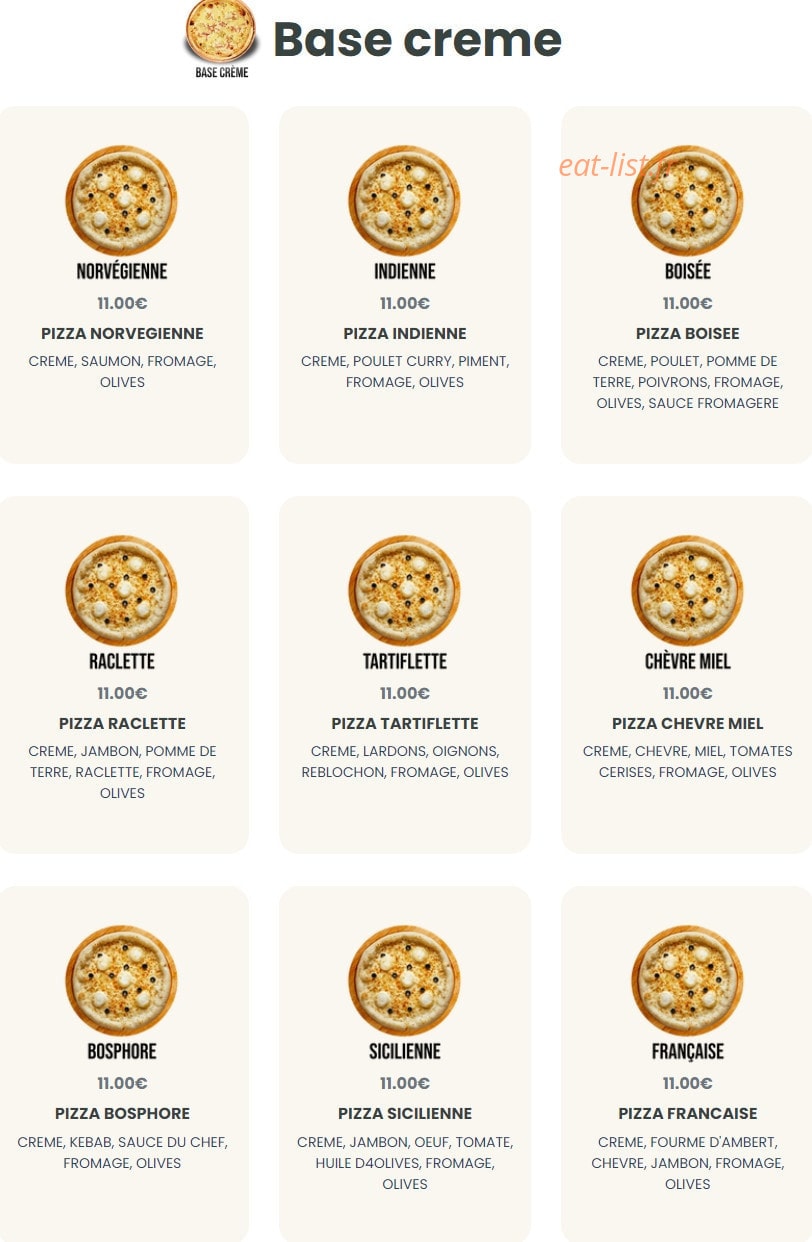 Brother's food factory — carte page 3