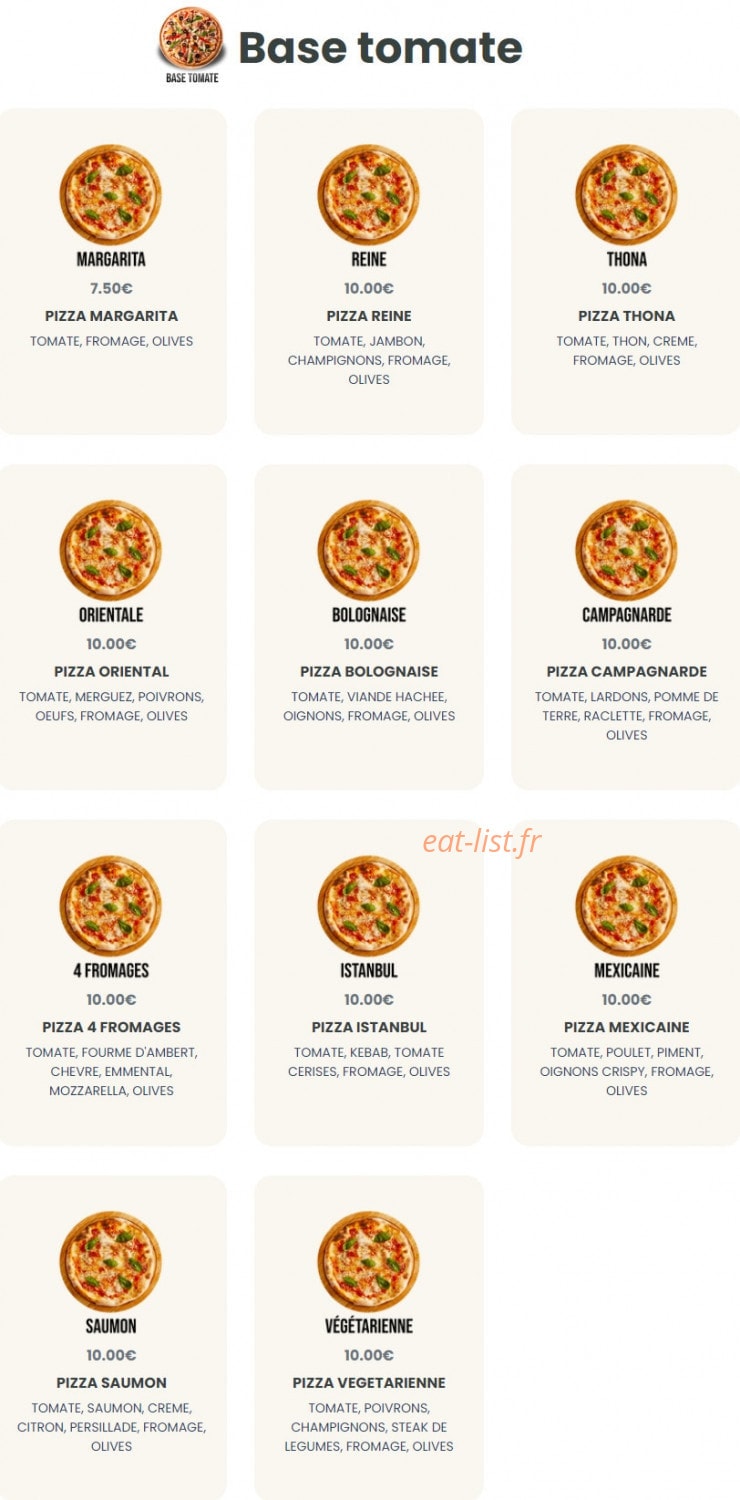 Brother's food factory — carte page 4