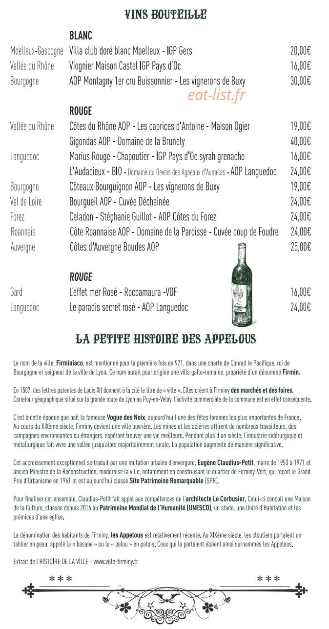 Canailles — carte page 5