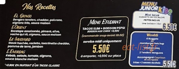 L'Authentic — carte page 2