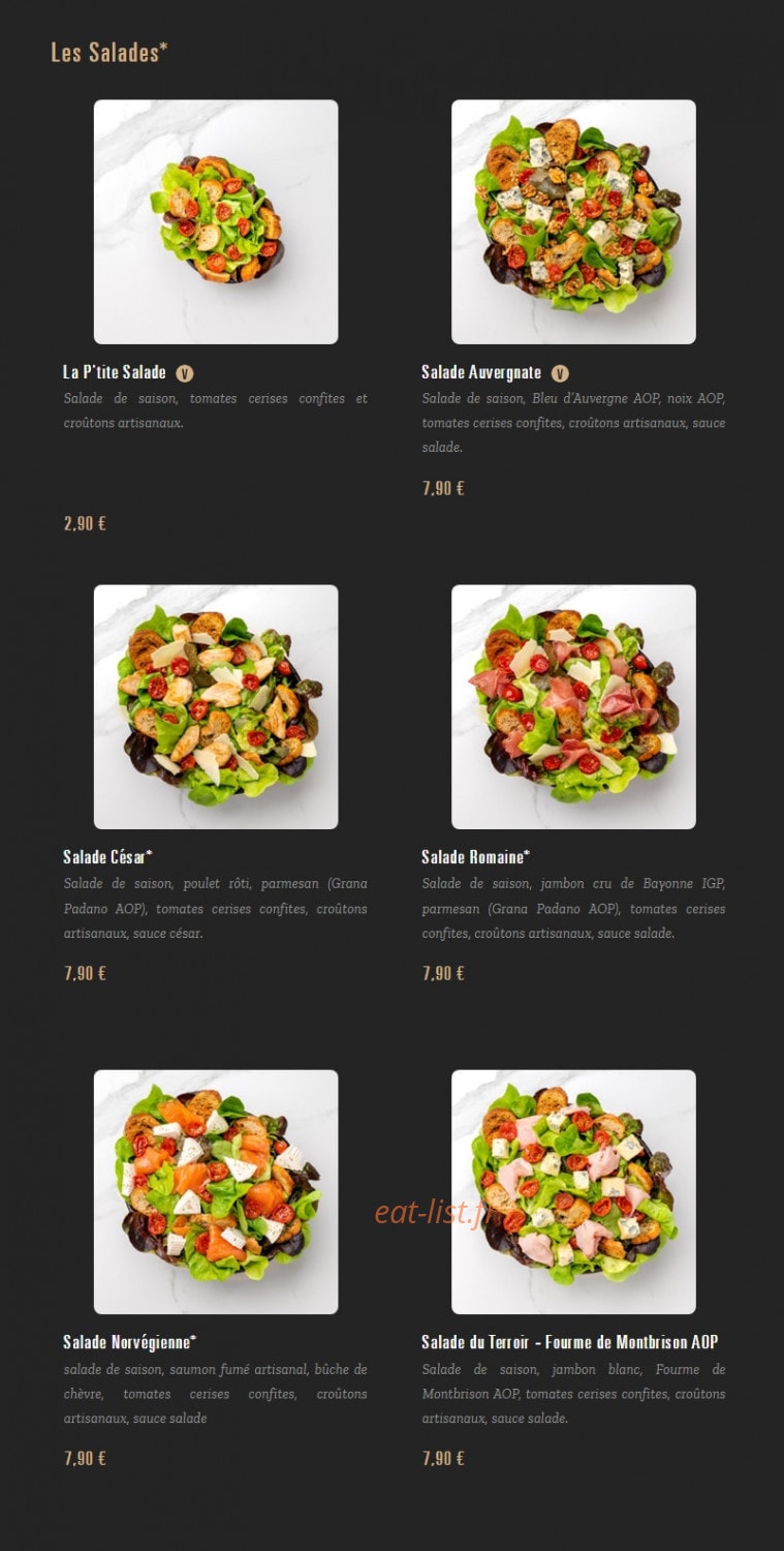 Pizza Cosy — carte page 3
