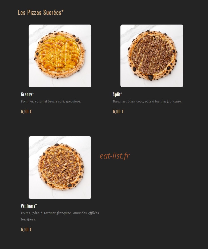 Pizza Cosy — carte page 7