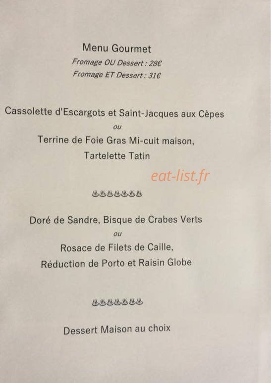 Les 3 Moineaux — carte page 4