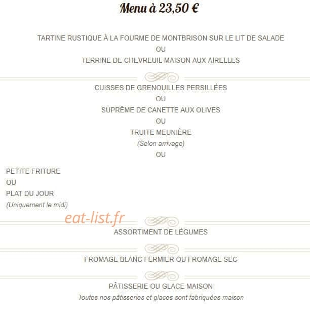 Le Chêne — carte page 4