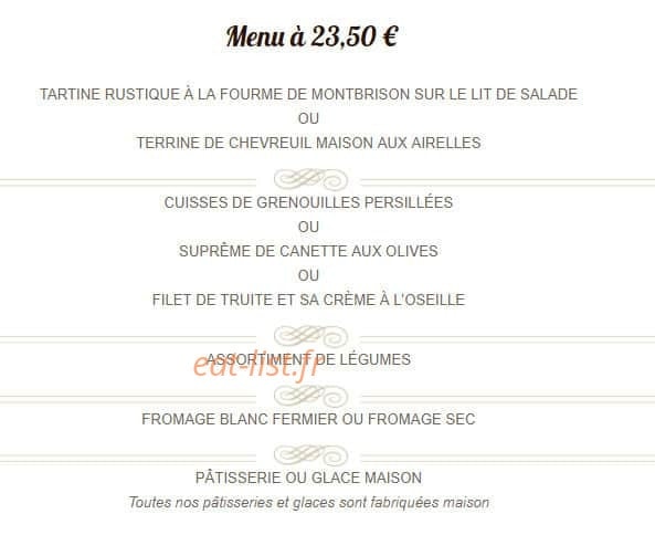 Le Chêne — carte page 1