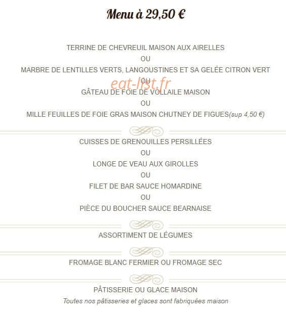 Le Chêne — carte page 2