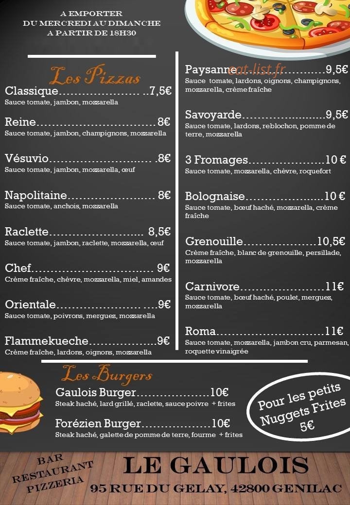 Le Gaulois — carte page 2