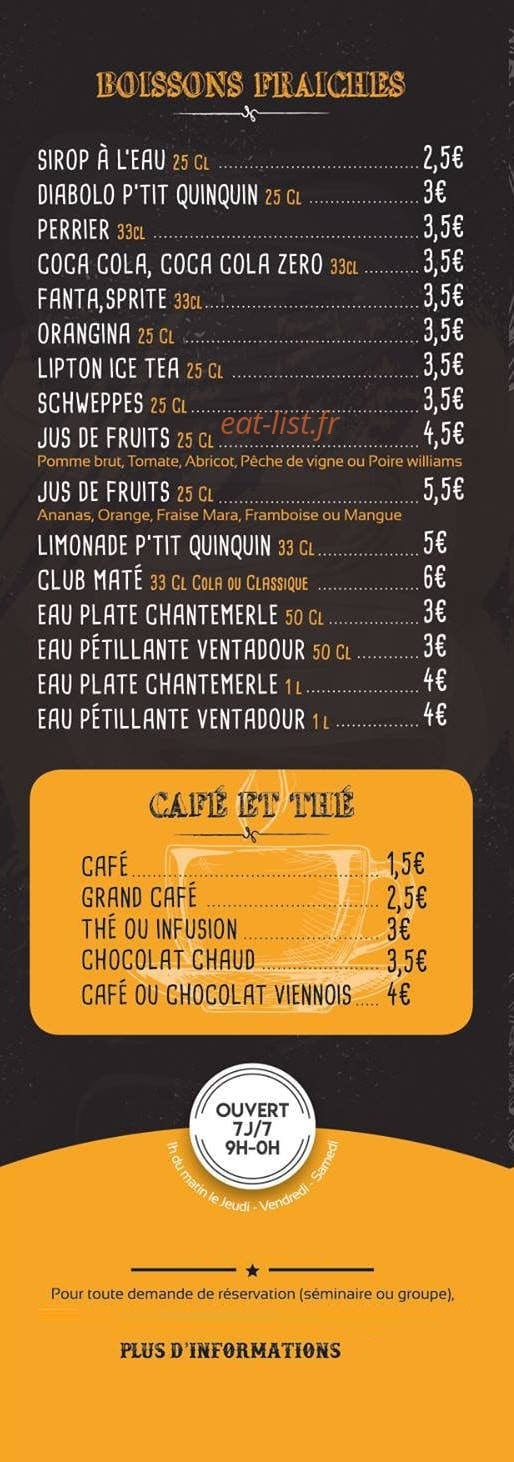 Votre Instant Plaisir — carte page 11