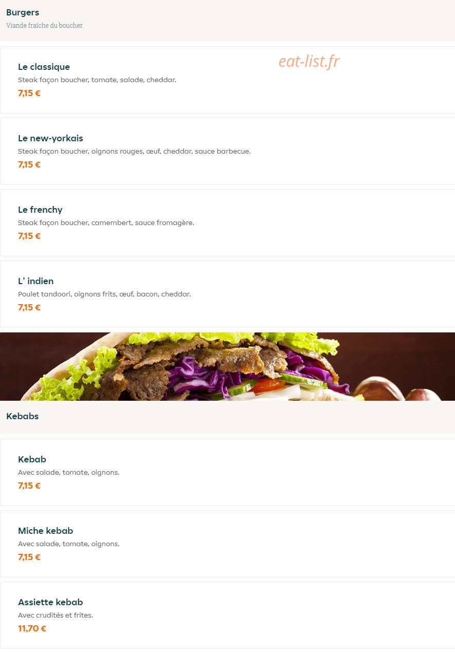 5G Tandoori — carte page 13