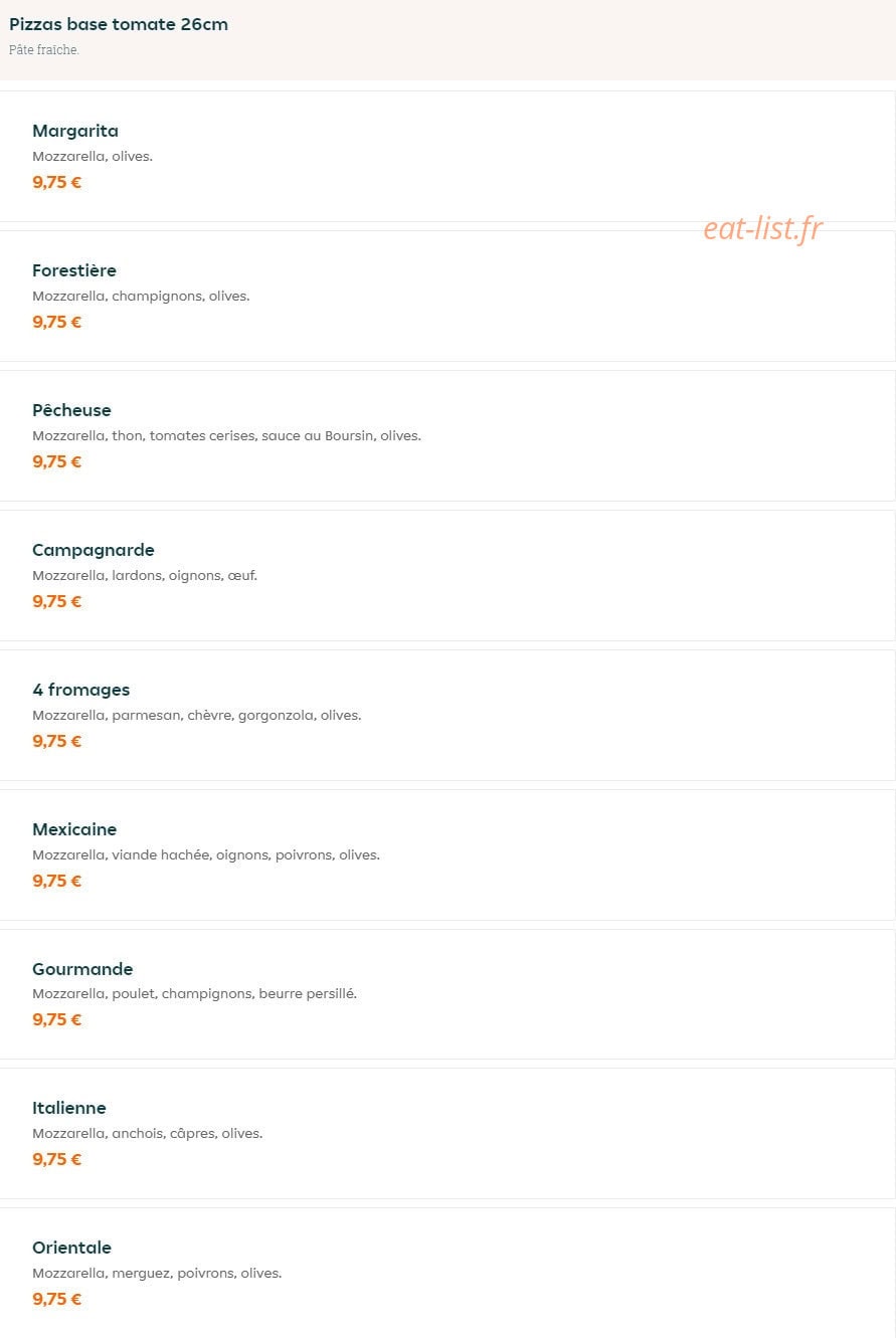 5G Tandoori — carte page 5