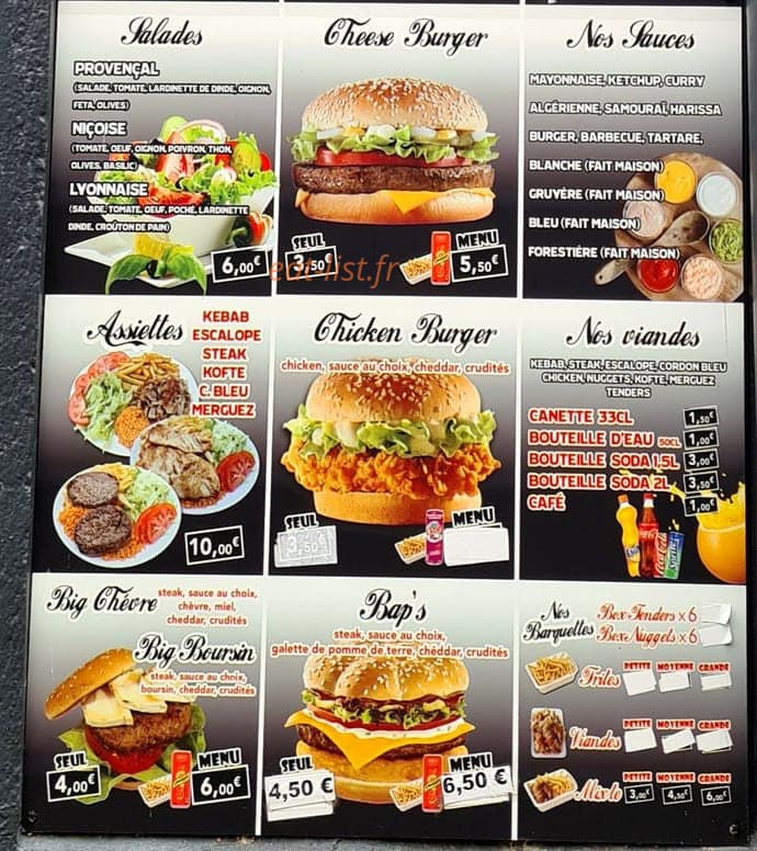 Chez Dilan — carte page 2