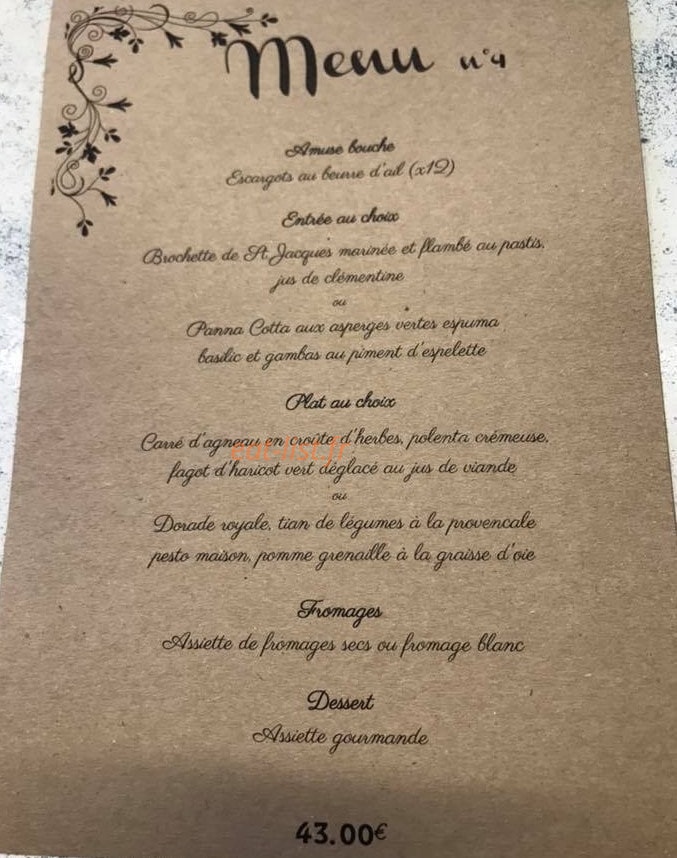 Le famous — carte page 4