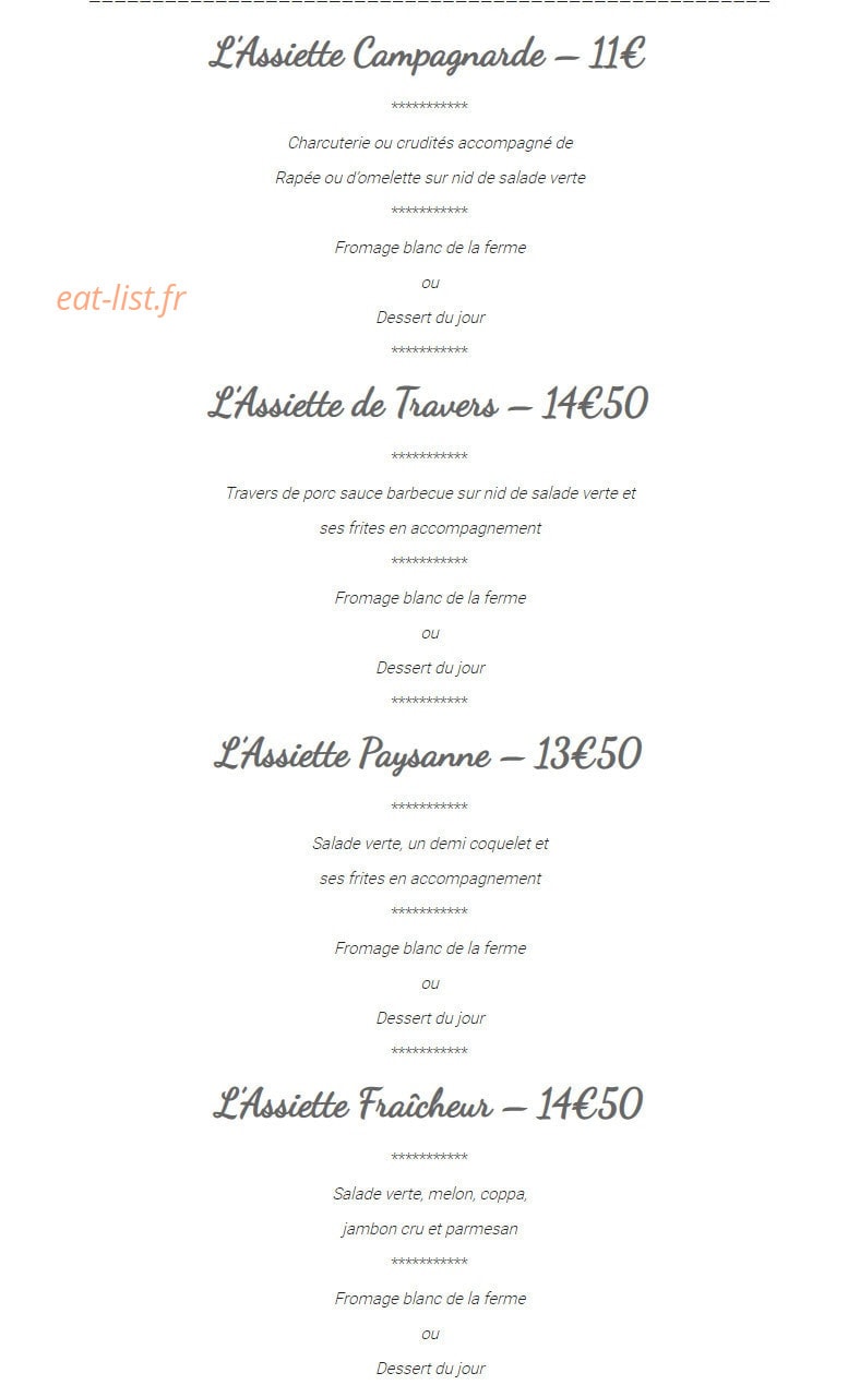 Le Cartusien — carte page 2