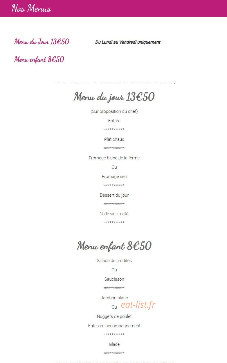 Le Cartusien — carte page 5