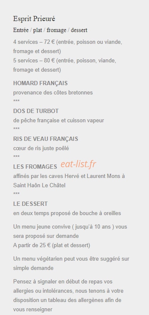 Le Prieuré — carte page 3