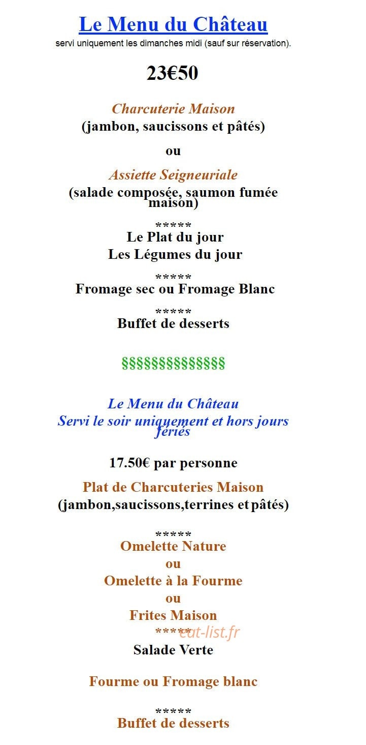 La Sarrazine — carte page 1