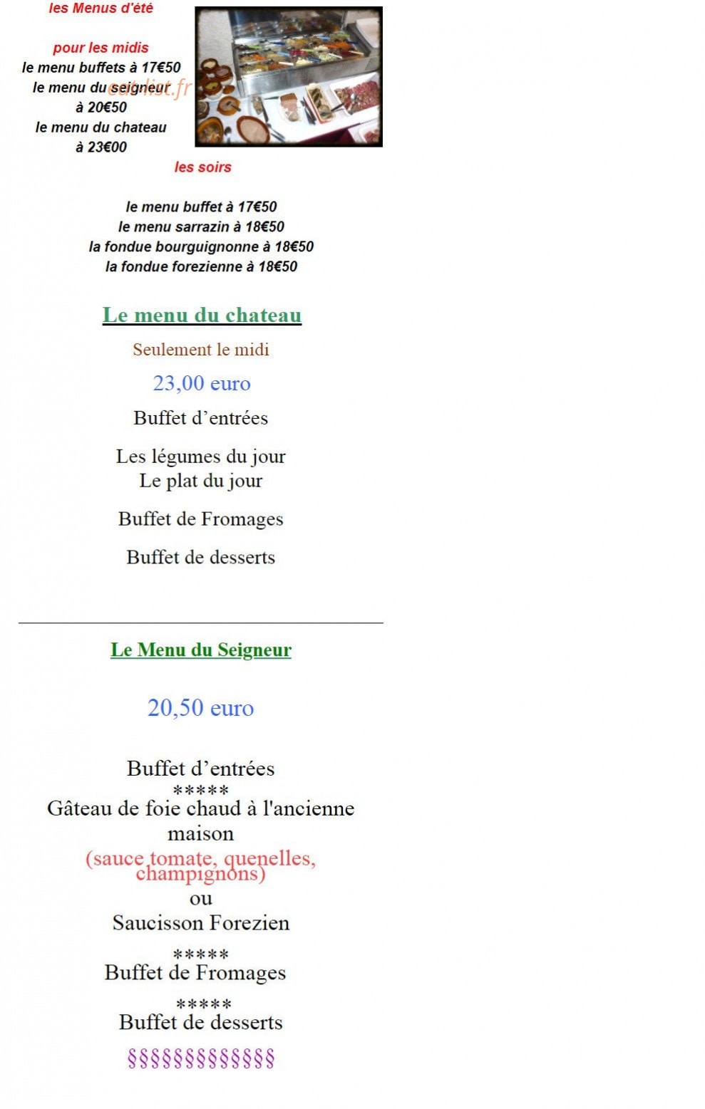La Sarrazine — carte page 3