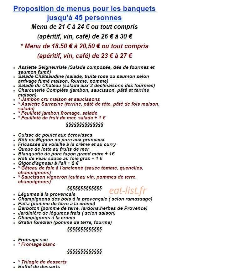 La Sarrazine — carte page 6