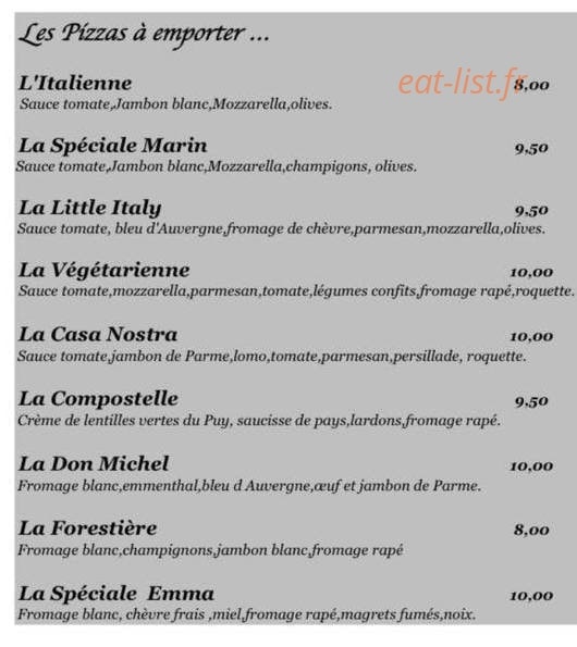 Fleur de sel — carte page 2