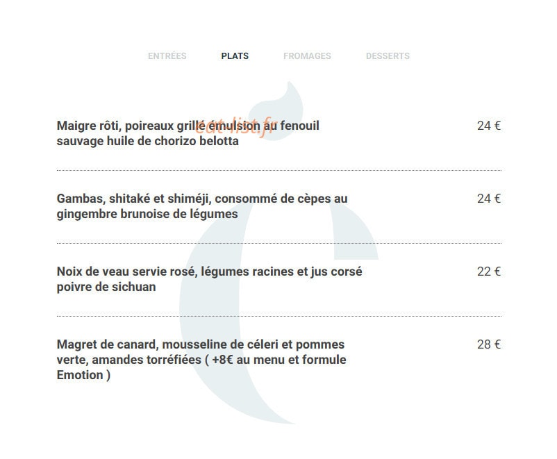 L’émotion — carte page 2