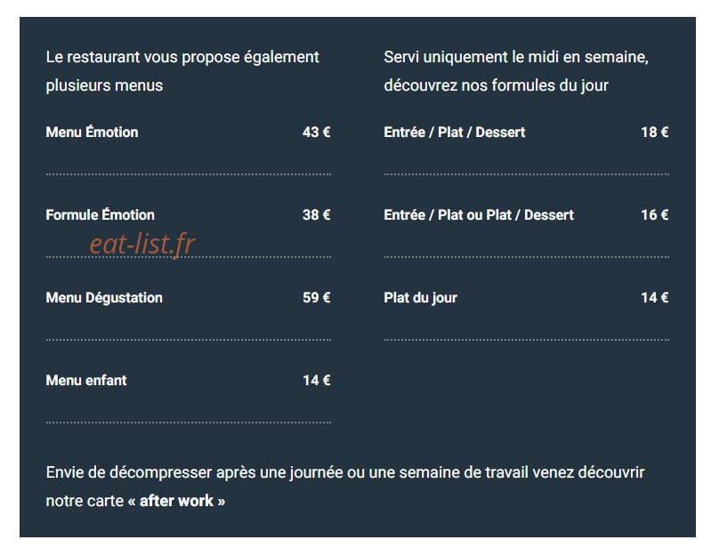 L’émotion — carte page 5